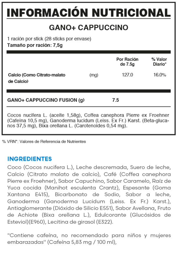 GANO+ CAPPUCCINO FUXION ESPAÑA - Imagen 3