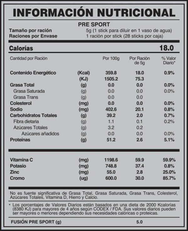 PRE-SPORT FUXION ESPAÑA - Imagen 4